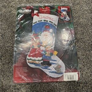 Christmas Stocking with Santa Design